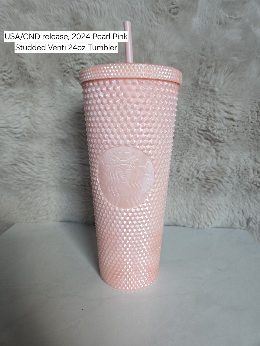 Pink Studded Tumbler